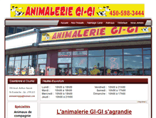 Tablet Screenshot of animaleriegigi.com